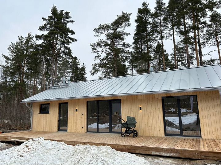 Дом 126 м² на участке 9 сот.