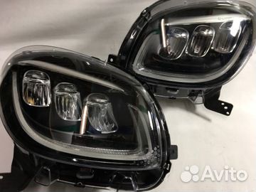Фары диодные Рестайл Смарт 453 Ful Led для 2х, 5дв
