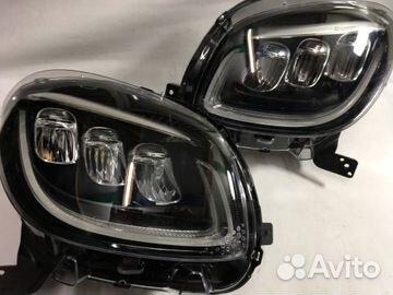 Фары диодные Рестайл Смарт 453 Ful Led для 2х, 5дв