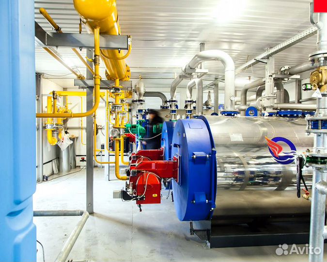 Котельные для отопления, гвс и технологии(пар)