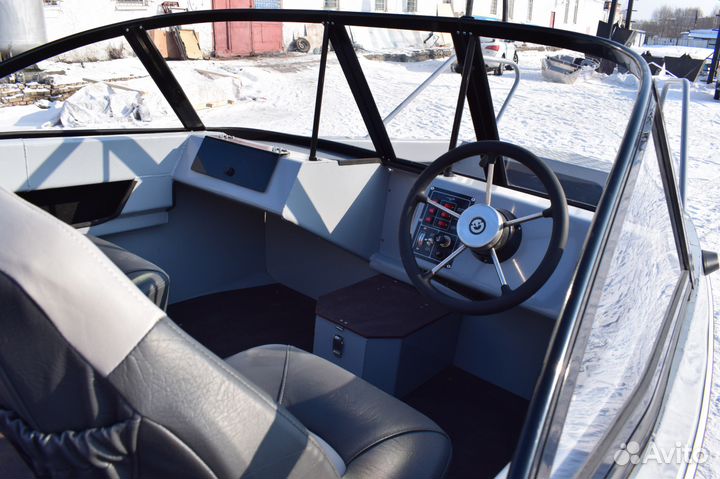 Неман 500 DC новый алюминиевый катер под ключ