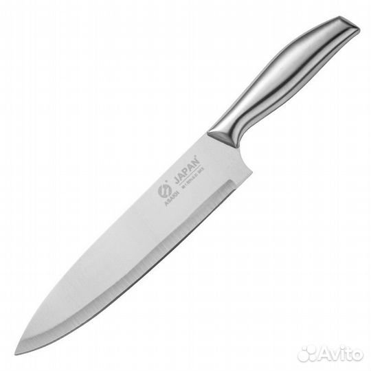 Набор кухонных ножей с подставкой. Японская сталь