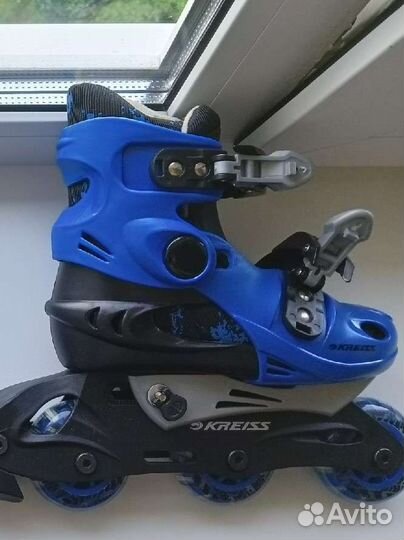 Ролики раздвижные kreiss размер 26-29