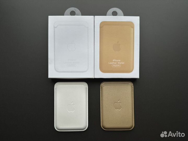 Картхолдер Magsafe Apple Leather Wallet