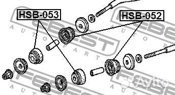 Сайлентблок febest HSB053