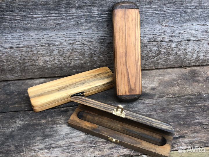 Футляр чехол для ручки, лиственница
