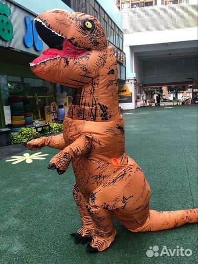 Дино рекс ростовой костюм 2,2 метра
