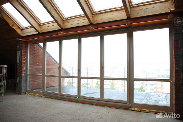 Витражи, раздвижные двери, порталы, панорамное