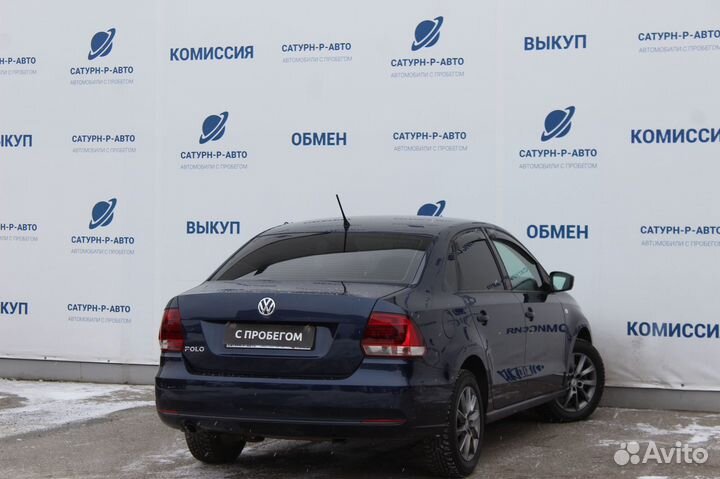 Volkswagen Polo 1.6 AT, 2015, 143 000 км