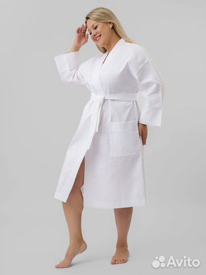 Халат банный вафельный Артикул 1562 - 1559