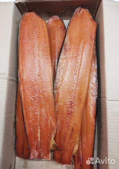 Кета филе, холодного копчения