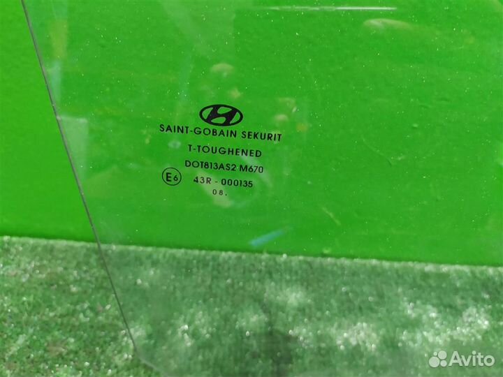 Стекло переднее правое Hyundai I20 2009