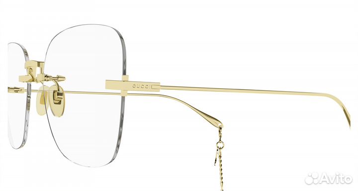 Oчки Gucci GG1150O 001 gold 59мм