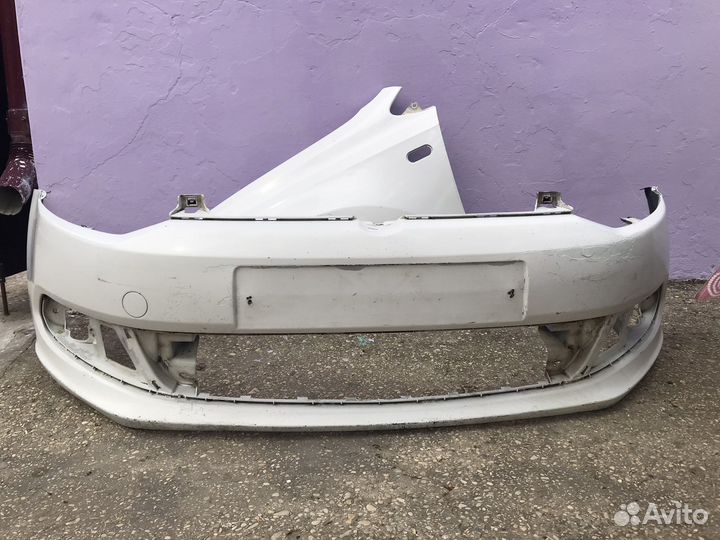 Бампер передний volkswagen polo