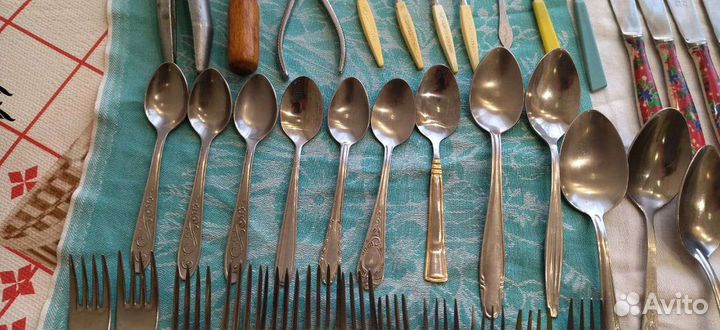 Ложки вилки нержавейка СССР