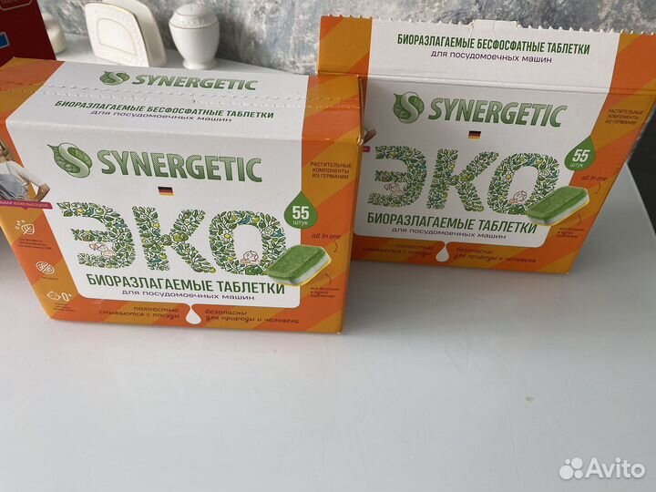 Таблетки для посудомоечных машин