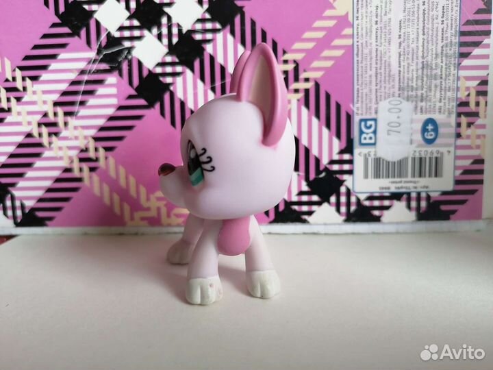 Littlest pet shop дог lps great dane #1022