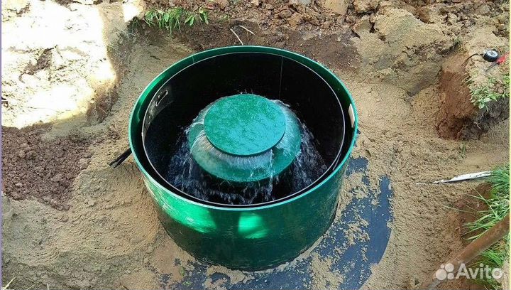 Септик без откачки - монтаж в подарок