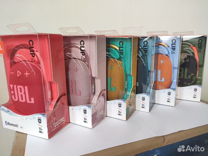 JBL clip 4, новая, оригинал