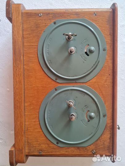 Шахматные часы Янтарь СССР в дереве