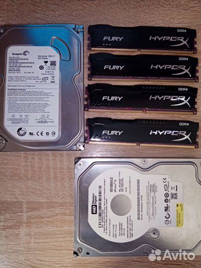 Разные комплектующие для компьютера