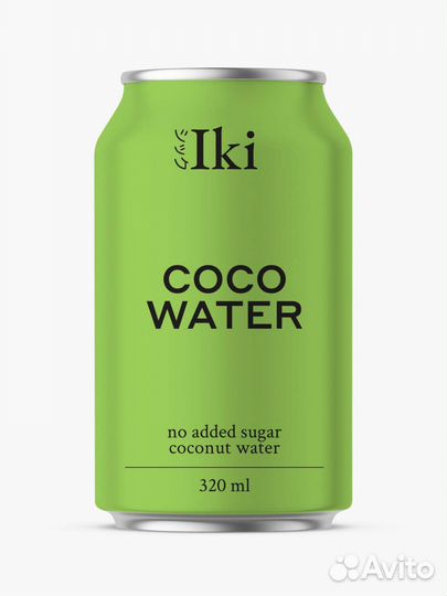 Натуральная Кокосовая вода оптом