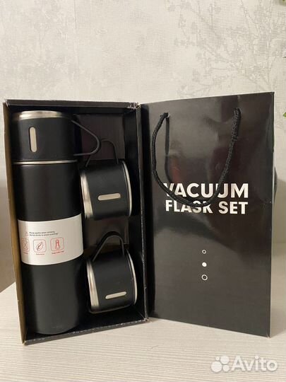 Термос с кружками подарок мужчине