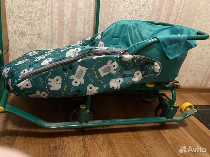 Сани коляска