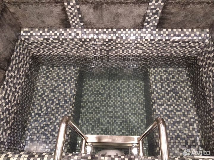 Русская баня на дровах,сауна + купель,чан