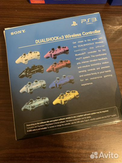 Джойстик/Геймпад для PS3 новый белые