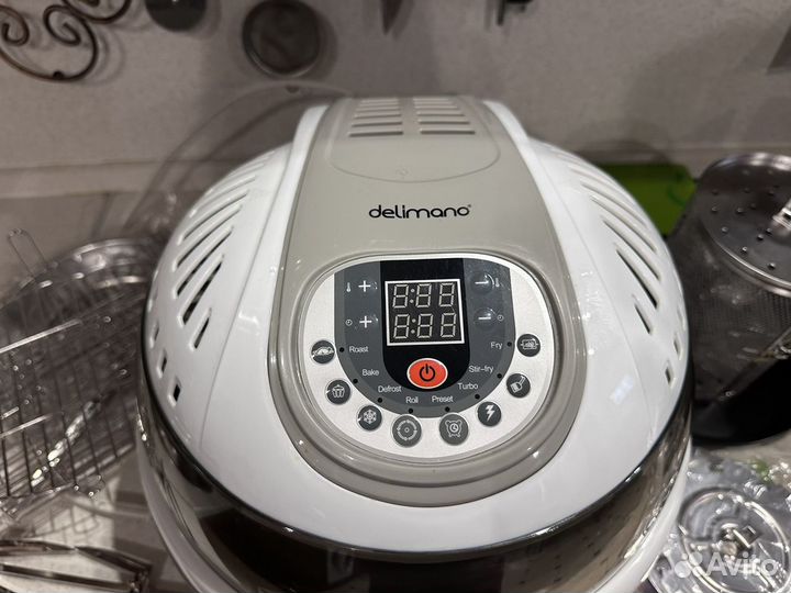 Мультипечь Delimano 3D AIR fryer HA-02A