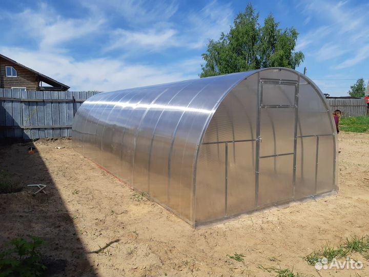 Теплица из поликарбоната усиленная