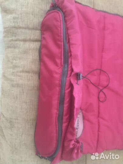 Зимний конверт в коляску на овчине