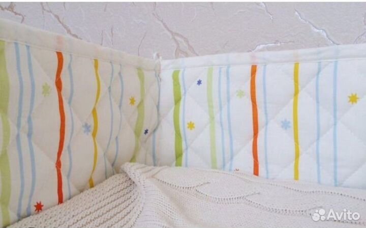 Бортики в детскую кроватку IKEA