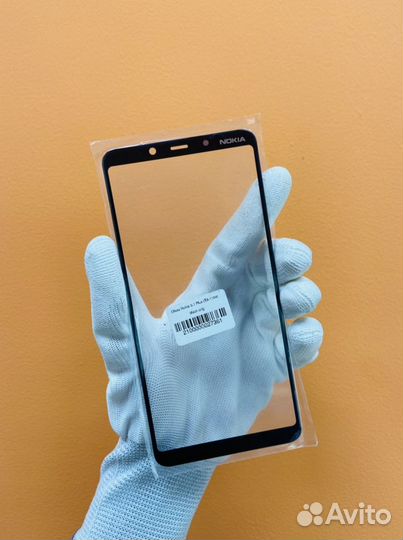 Стекло (тачскрин) Nokia 3.1 Plus + установка