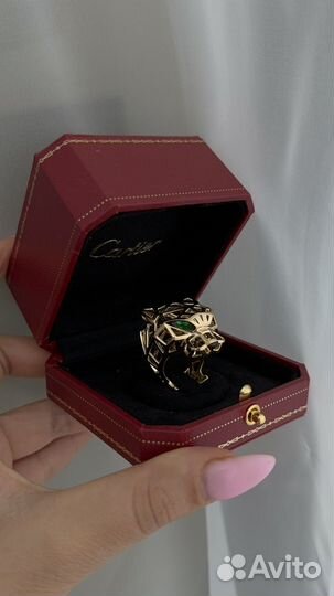 Cartier panthere кольцо 27 гр
