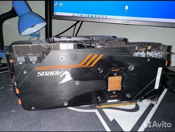 Видеокарта Gigabyte Geforce GTX 1070 aorus c