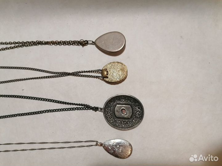 Красивая Бижутерия Кулоны Цепочки Ретро Винтаж