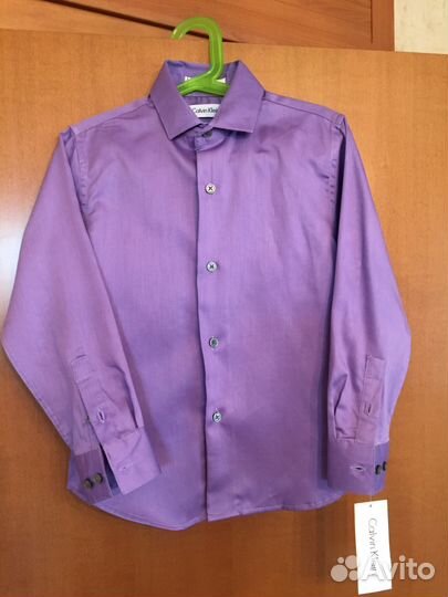 Рубашки Calvin Klein новые на 7 лет