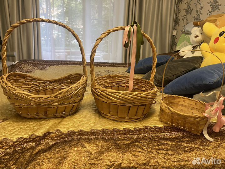 Корзина плетеная