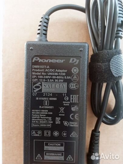 Блок питания для Pioneer DDJ-1000, DDJ-1000SRT