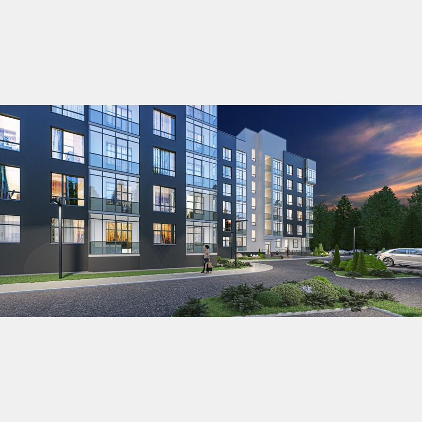 1-к. квартира, 36 м², 5/6 эт.