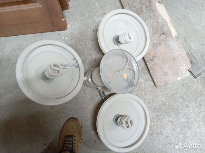 Люстра потолочная бу