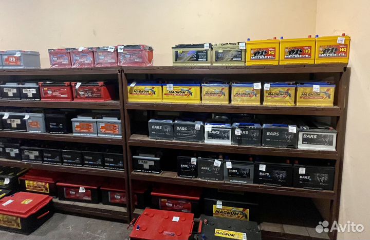 Аккумуляторы новые и Б/У 42Аh–110Ah