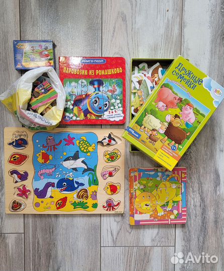 Развивающие игры пазлы