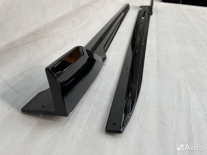 Лезвия BMW G05 черный глянец