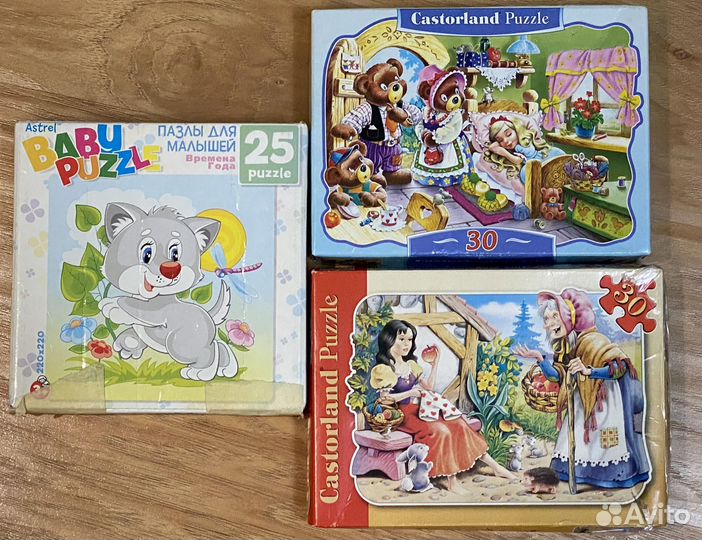 Пазлы детские для детей