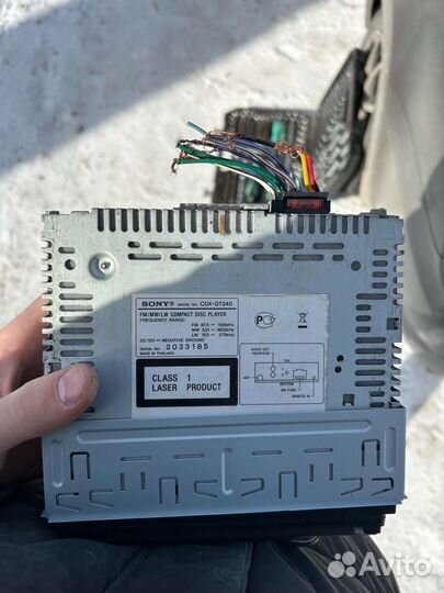 Магнитола sony