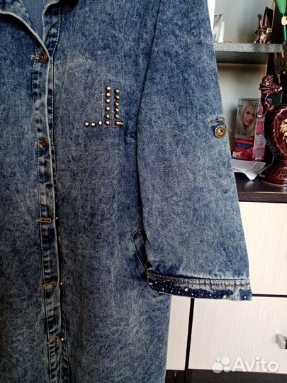 Джинсовка женская 54-56 размер