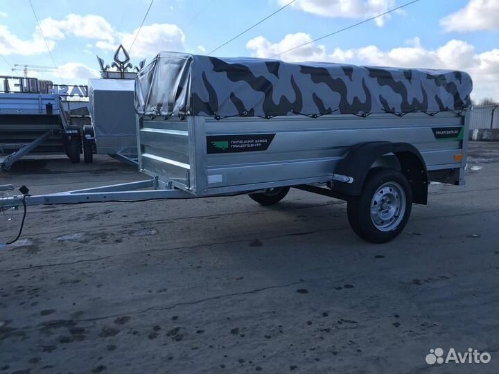 Прицеп легковой оцинкованный самосвал 2.5х1.3х0.5